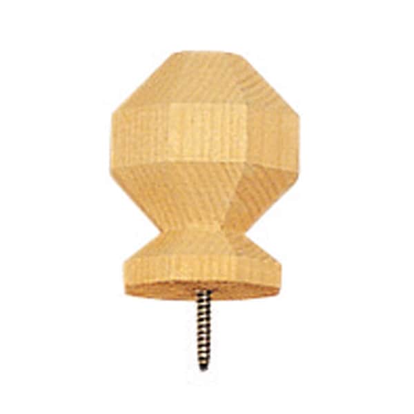 Waddell Waddell 4 in. H X 3-1/4 in. W X 3-1/4 in. L Prefinished Brown Pine Post Cap 210 - main